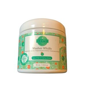 NEW Scentsy Washer Whiffs Cucumber & Cactus Water 16oz Laundry Fragrance